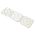 thumbnail image 1 of Foldable 3 In 1 Charging Station, Foldable 3 In 1   180 Degree Folding ABS And Silicone  For Office, 1 of 8