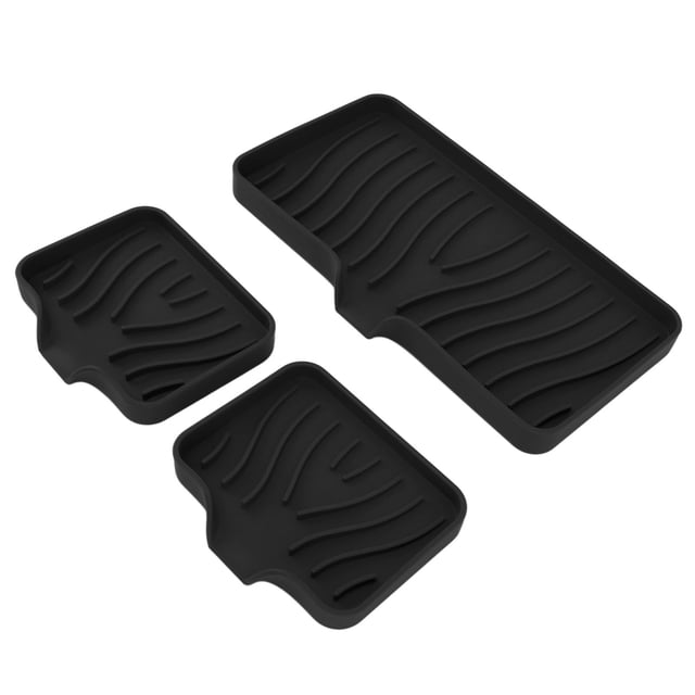 Kitchen Sink Tray, Silicone Kitchen Tray Self Draining Kitchen Tray Holder Silicone Sponge Holder Sink Tray For Kitchen Counter, Sponge Tray With Drain
