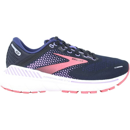 Brooks Adrenaline GTS 22 Black/Purple-Coral 120353 1D 080 Women's Size 8 D