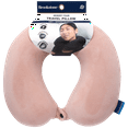 thumbnail image 4 of Brookstone Memory Foam Travel Neck Pillow for Vacations, Airplanes, Trains, Buses, and Cars, 4 of 7