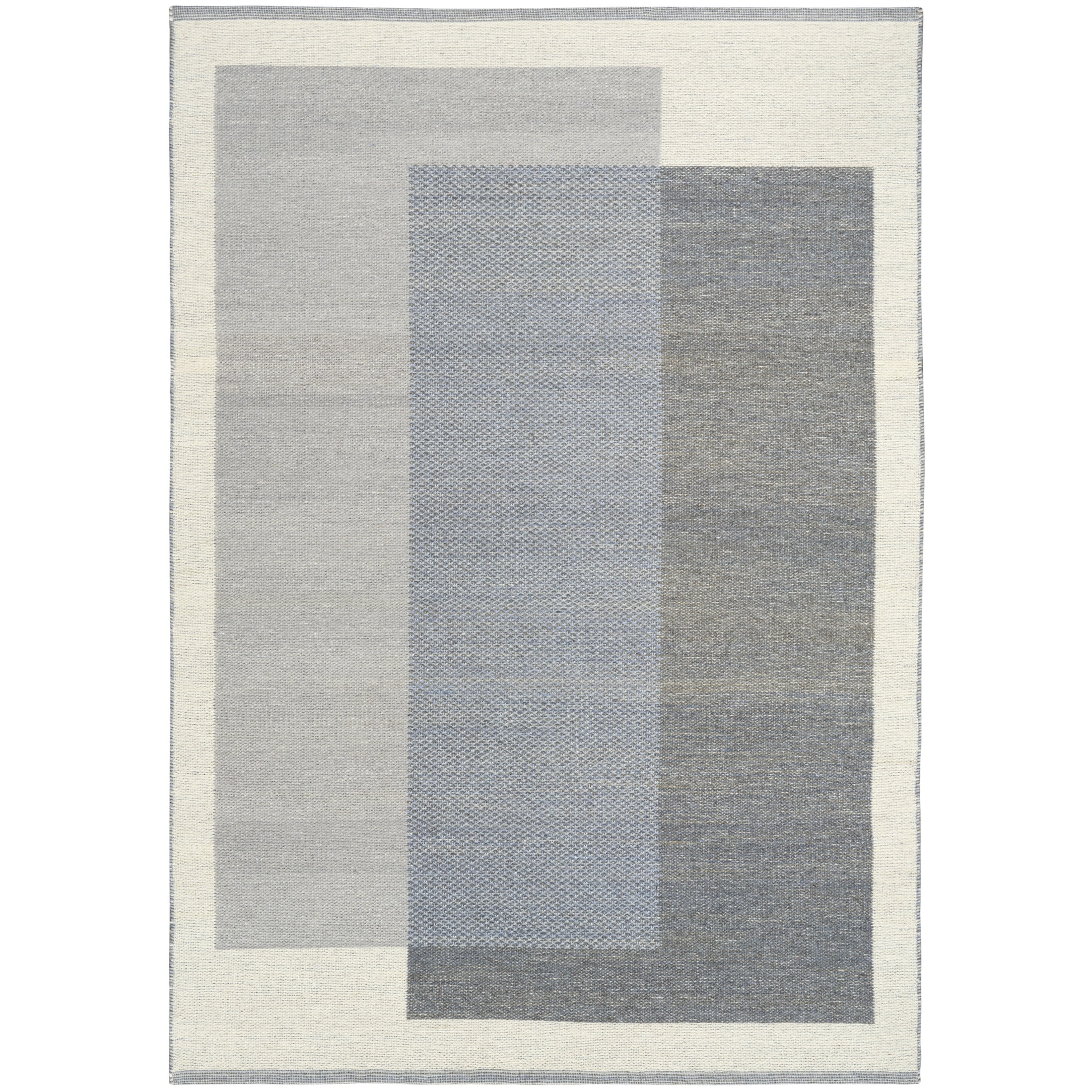 Nourison Copenhagen 8' x 10' Ivory Blue Mid-Century Modern Indoor Rug