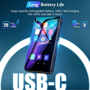 144GB MP3 Player with WiFi & Bluetooth, 4” HD Full Touch MP4 Player,8-Core Android Music Player for Kids, 2GB RAM & 16GB ROM,1500mAh Media Music Player with Spotify, Audible,Music App,Play Store