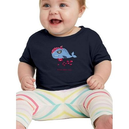 

Pirate Whale And Sea Creatures T-Shirt Infant -Image by Shutterstock 6 Months