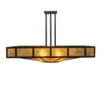 thumbnail image 6 of Meyda Tiffany 194853 Mission Prime 4 Light 43" Wide Semi-Flush Square Ceiling Fixture -, 6 of 7