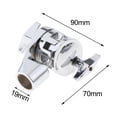 thumbnail image 7 of Cymbal Booms Arm Clamp Memory Lock Clamps Holder Drum Cymbal Parts Equipment Zinc Optional 1, 7 of 7