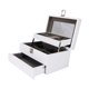 thumbnail image 2 of Cajas de joyería Caja de almacenamiento Organizador de joyas grande Bandeja de joyería para niñas Vitrina Estuche de almacenamiento de viaje, 2 of 9