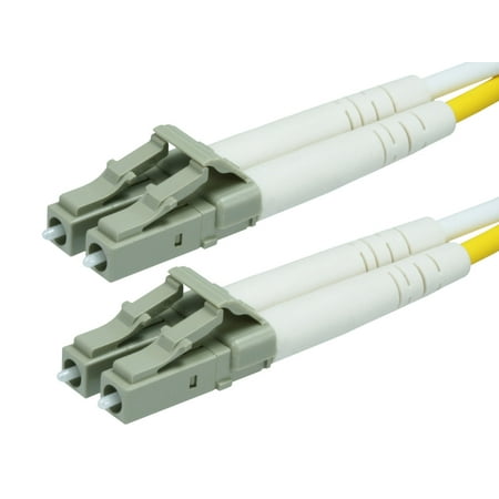 Monoprice Fiber Optic Cable - 15 Meter - Orange | LC/LC, OM2, Multi Mode, Duplex  (50/125 (Best Ar 15 Optics Under $100)