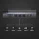 thumbnail image 3 of Adaptador de puerto Ethernet 8 en 1 USB C Hub 100m para computadora portátil Macbook Notebook, 3 of 8