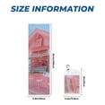 thumbnail image 3 of Lsque Pastel Pink Beach Cafe Printed Cooling Towel (40"x 12"), Ice Towel, Microfiber, Soft Breathable Chilly Towel for Yoga, Sport, Gym, Workout, Fitness, Running, 3 of 9
