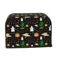 thumbnail image 2 of Yiaed Halloween Print Two Slice Bread Machine Cover, Universal Size Kitchen Appliance Cover for Bread Machine,Bread Machine Cover, 2 of 7
