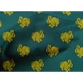thumbnail image 4 of oneOone Cotton Poplin Fabric Rabbit Block Print Sewing Fabric BTY 56 Inch Wide, 4 of 4