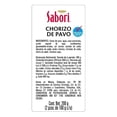 thumbnail image 3 of Chorizo de pavo Sabori 200 g, 3 of 4