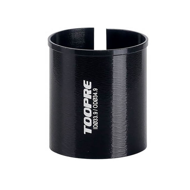 Wosthever Tija de sillín de bicicleta, funda de tubo de cuña, adaptador convertidor de tubo de sillín de bicicleta de aluminio, reductor de tija de Ciclismo 33.9 a 34.9 Wosthever OD001079-10