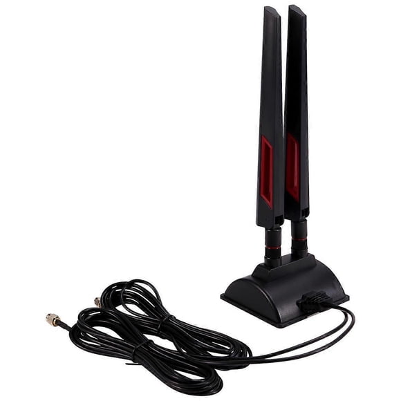 2.4GHz 5GHz Magnetic Base WiFi Antenna for Router SMA Inner Pin