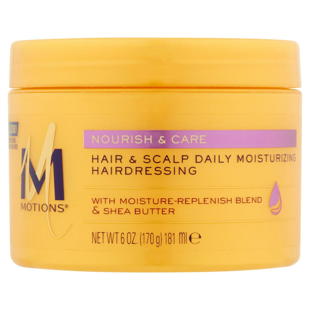 Motions Shea Butter Hair & Scalp Daily Moisturizing Cream, 6 oz