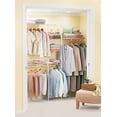 thumbnail image 4 of Rubbermaid Storage Wardrobe Organizer, White, 4 of 4
