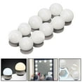 thumbnail image 4 of yotijay LED Make up Light 10 Bulb Mirror Lights Super Bright with Suction Cups LED Vanity Mirror Lights Wall Lamp for Makeup Dressing Table Bathroom, 4 of 9