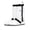 Black_L, variant on Portable Heavy Duty Rain Booties, Sole Length 12.59" Foldable Pocket Size Outdoor Overshoes with Anti Slip Mud Grip Bottom, Black bldnkj