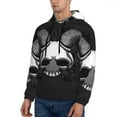 thumbnail image 3 of Lsque The Binding of Isaac Pattern Casual Men's Hoodie,Hooded Sweatshirt with Kangaroo Pocket,Pullover Hoodie-X-Large, 3 of 8