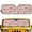 Cherry Bow, variant on Yuyamidu Strawberry Windshield Sun Shade, Cute Pink Shade Heat Shield Compatible with JK JKU TJ 2 Door / 4 Door 52.95 x 16.14 in