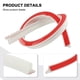 thumbnail image 3 of Bathroom Water Barrier Seal Strip Silicone Water Block Water Stopper Waterproof Strip White/grey 1pcs 30/50mm Height, 3 of 10