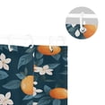 thumbnail image 5 of Yayeee Shower Curtain with Hooks 72"x72" Waterproof Fabric Bathroom Hanging Decor, Oranges Pattern, 5 of 5