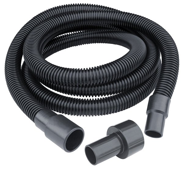 70130 Dust Collection Hose with Fittings Plus Reducer, 21/2Inch to 1