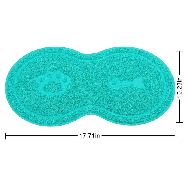 Fournitures pour Animaux de Compagnie,8 Forme Chat Bol Alimentateur pour Animaux de Compagnie Set de Table Chat Bol Tapis Future-Proof Conception