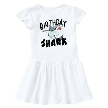 

Inktastic Birthday Shark Gift Baby Girl Dress