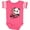 Football Pink and White, variant on Inktastic My Mommy Loves Me- cute panda Boys or Girls Baby Bodysuit