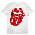 thumbnail image 2 of The Rolling Stones - Camiseta Hackney Diamonds Lick de Algodón para Adultos Unisex (Blanco, Rojo), 2 of 2