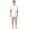 thumbnail image 5 of Classroom School Uniforms Adult Moisture Wicking Polo CR860X, XL, SS White, 5 of 6