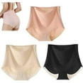 thumbnail image 2 of yunLCZ Women’s Seamless Hipster Underwear Definiteg Waist Hip Lifting Women's Control Stretch Cool Underwear for Women, 2 of 4