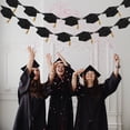 thumbnail image 4 of Graduation Decorations Class Of 2026 Glitter Pre Strung Congrats Grad with Tassel Congratulations Banner Decor College High School Graduation, 4 of 8
