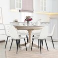 thumbnail image 3 of Set de 4 Sillas Comedor Cómodas, Color Beige, 3 of 8
