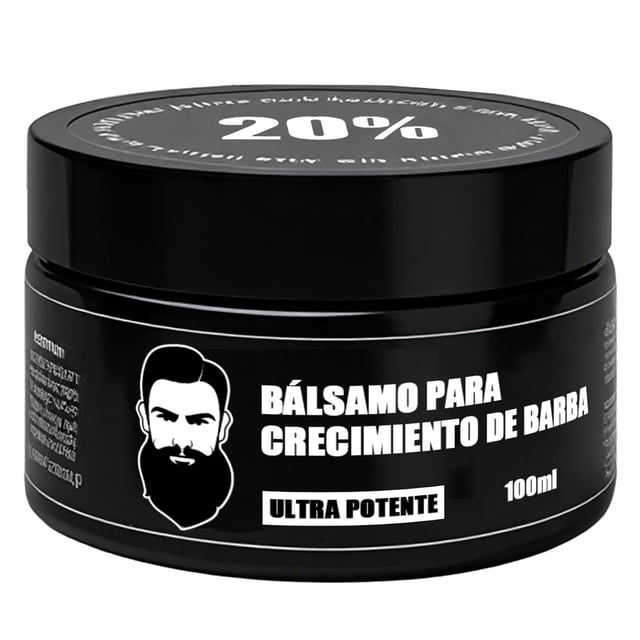 Bálsamo estimulante para barba Vbolre Ultra Potent Growth 100 ml