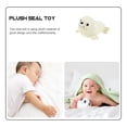 thumbnail image 2 of Peluche de foca de dibujos animados, muñeco de peluche adorable para niños, 2 of 7