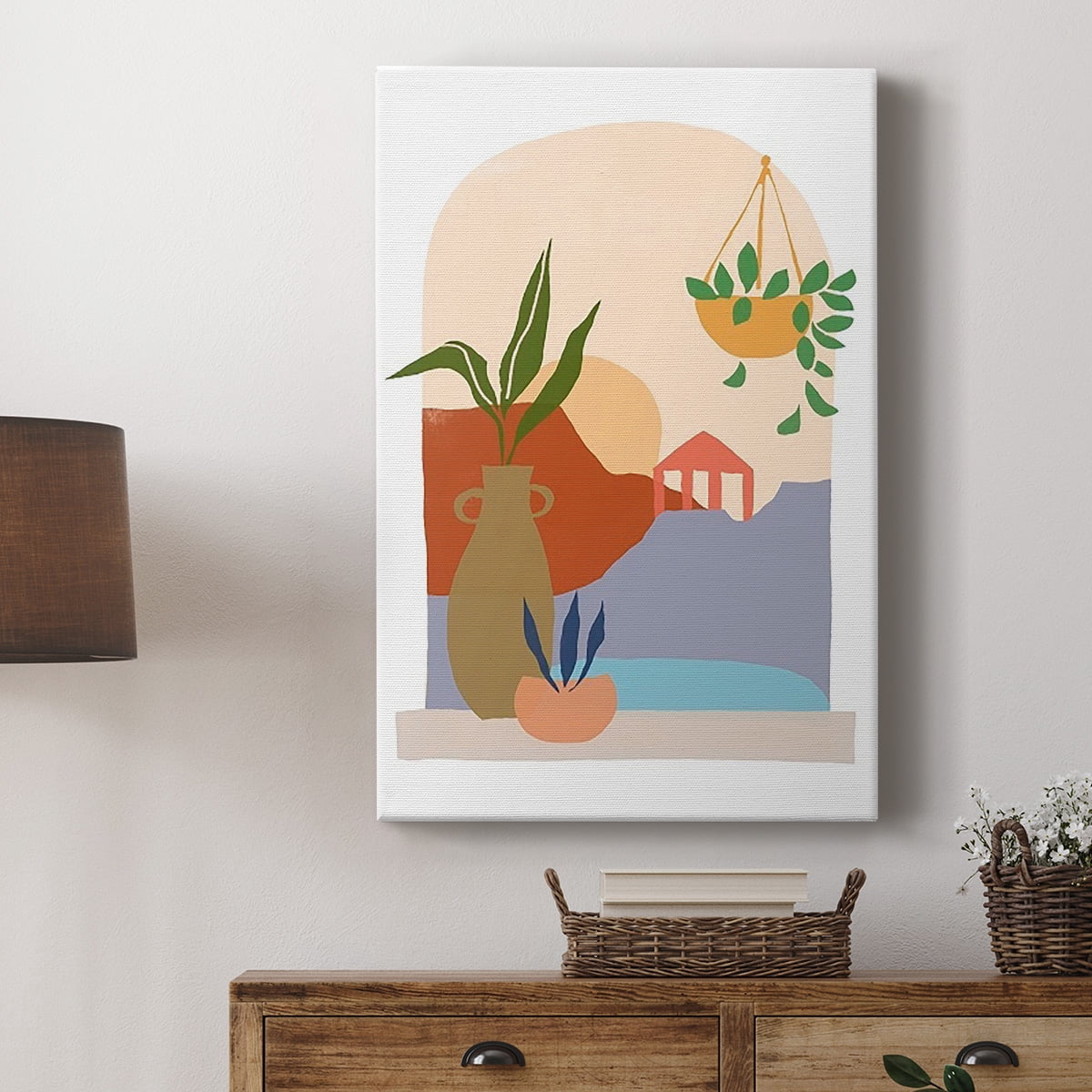 Paper Scene II Premium Gallery Wrapped Canvas - Ready to Hang