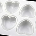 thumbnail image 6 of Rirozkan Heart Shaped Baking Pan, 8 Cavity Silicone Cake Mold, Non-Stick Food Grade Molds for Chocolate, Mousse, Jelly, and Ice Cubes Treats, 6 of 8