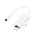 thumbnail image 1 of Qiilu Adaptateur Réseau Ethernet LAN 100 Mbps Type-C vers RJ45, Convertisseur pour MacBook, Adaptateur Réseau pour MacBook, Convertisseur Type-C vers RJ45, 1 of 7