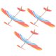 thumbnail image 1 of 3 piezas de maquetas de aviones creativas para armar, con delicado diseño de pájaro. Avión propulsado por goma elástica. Juguete educativo., 1 of 7