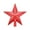 Red-2, variant on LYCAQL Christmas Tree Topper Small Star Tree Topper Christmas Star Treetop for Small Christmas Ornaments Decorative Tree Star for Xmas Christmas Party 8 Inch