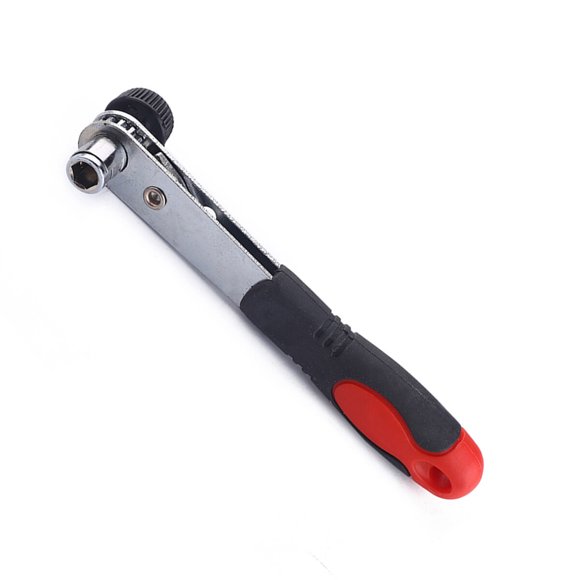 SEWACC 1 4 Ratchet Wrench Screwdriver with Plastic Handle High Alloy Steel for Fastening Use Assorted Color