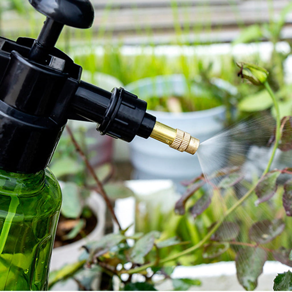 Pneumatic Sprayer Garden Water Spray Bottle Plant Watering Pot w/Foam Nozzle