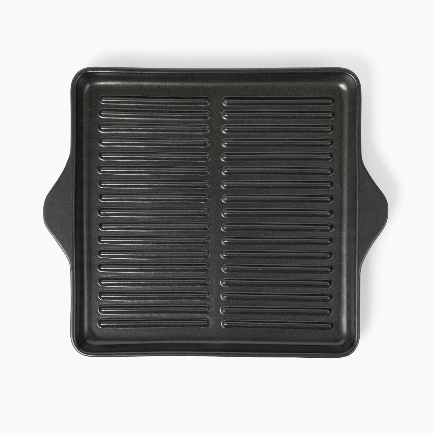 Larder & Vine Ceramic Grill Pan | Made in Italy, Nontoxic, Indoor & Outdoor, Oven-Safe