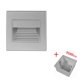 thumbnail image 3 of Lámpara de pared empotrada con luz LED para escaleras SANDIY, luces de noche para interiores, para decoración de escaleras, balcones, cocinas, luces para pies, luminaria blanca de 110 V/220 V, 3 of 5