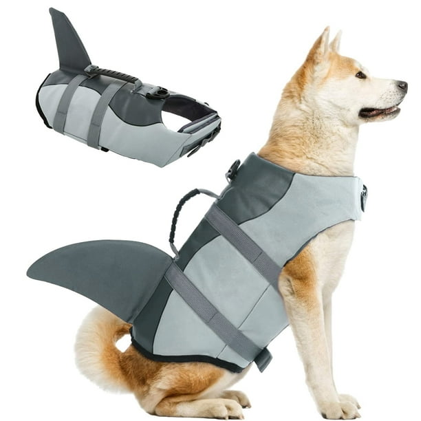Dog Life Jacket, TINGOR Ripstop Pet Safety Vest with Superior Buoyancy