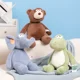 thumbnail image 3 of Oso, perro, zorro, conejo, Cocodrilo, elefante, muñeco de peluche, Animal suave, almohada, cojín, regalo reconfortante para niños y bebés, 3 of 4