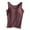 Wine, variant on Fashion Clothing Women Solid Color Tops With Chest Pad No Steel Ring Cup Shirts Wide Strap Integrated Outerwear Yoga Sports Vest Boy Apparel Christmas Top Women Merry Fitness Car Tops for Top Blue XL