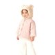 thumbnail image 2 of Chaquetas y abrigos casuales con capucha de manga larga para otoño e invierno para niños, gorro con forma de oso, chaqueta de manga larga con botones, acolchada y gruesa, abrigo de poliéster para niña, 2 of 7